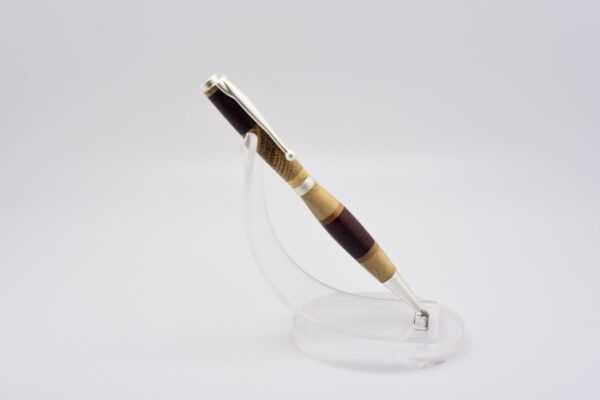 Stylo en bois précieux – Chêne, Padouk & Garapa