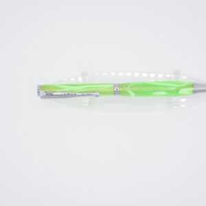 Stylo en acrylique vert veiné – Image 2