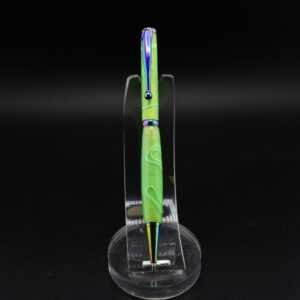 stylo Acrylique verte veinée – Image 6