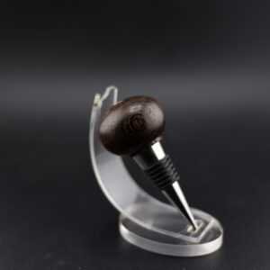 Bouchon bouteille vin en wengé artisanal